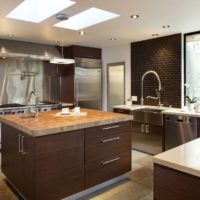 cucina wenge interni eleganti