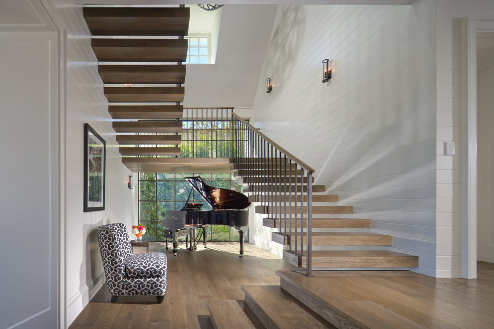 staircase in the interior of the house