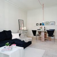 small white apartment