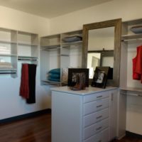 dressing room design with furniture