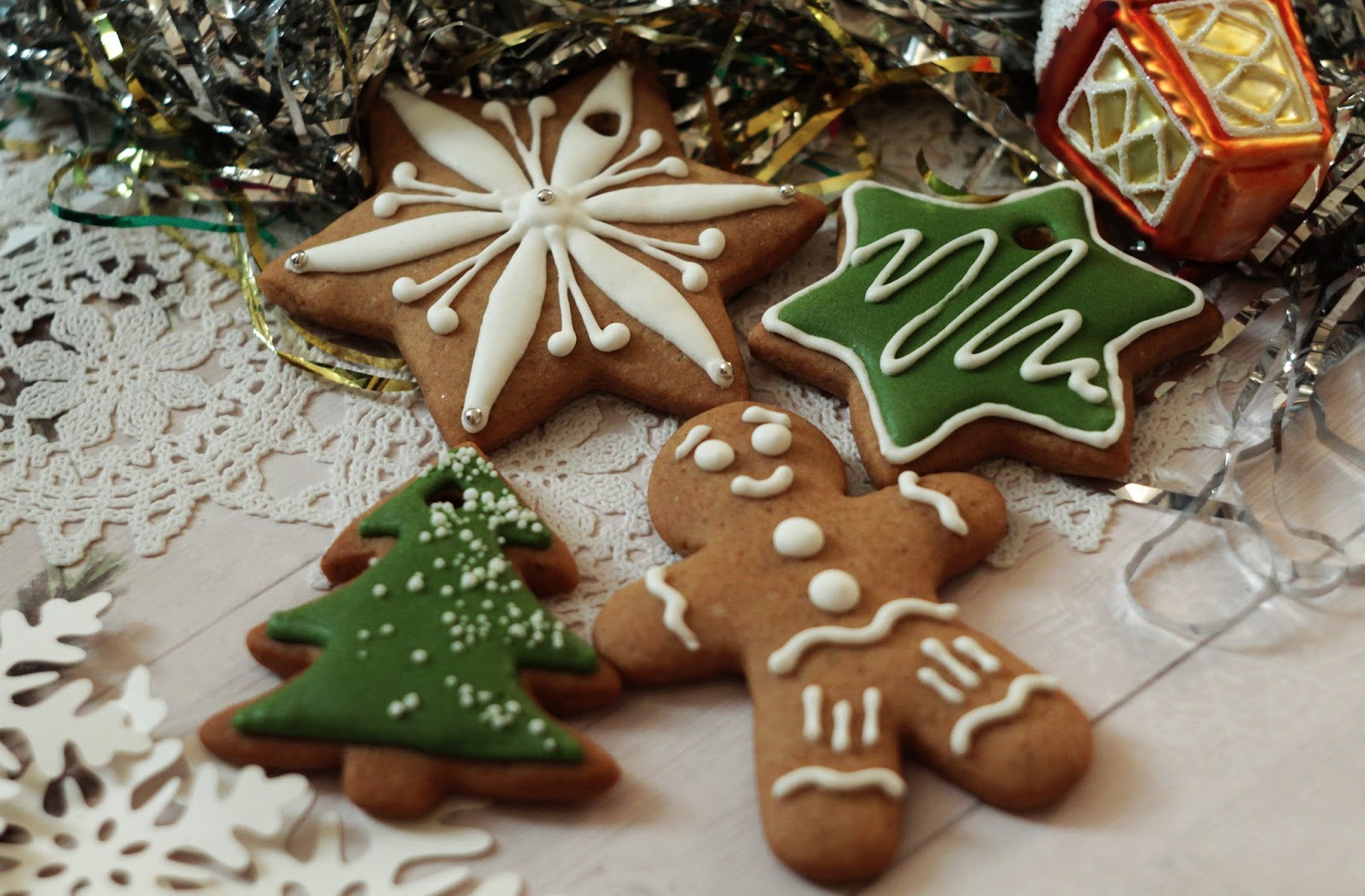 Biscotti di panpepato di Natale