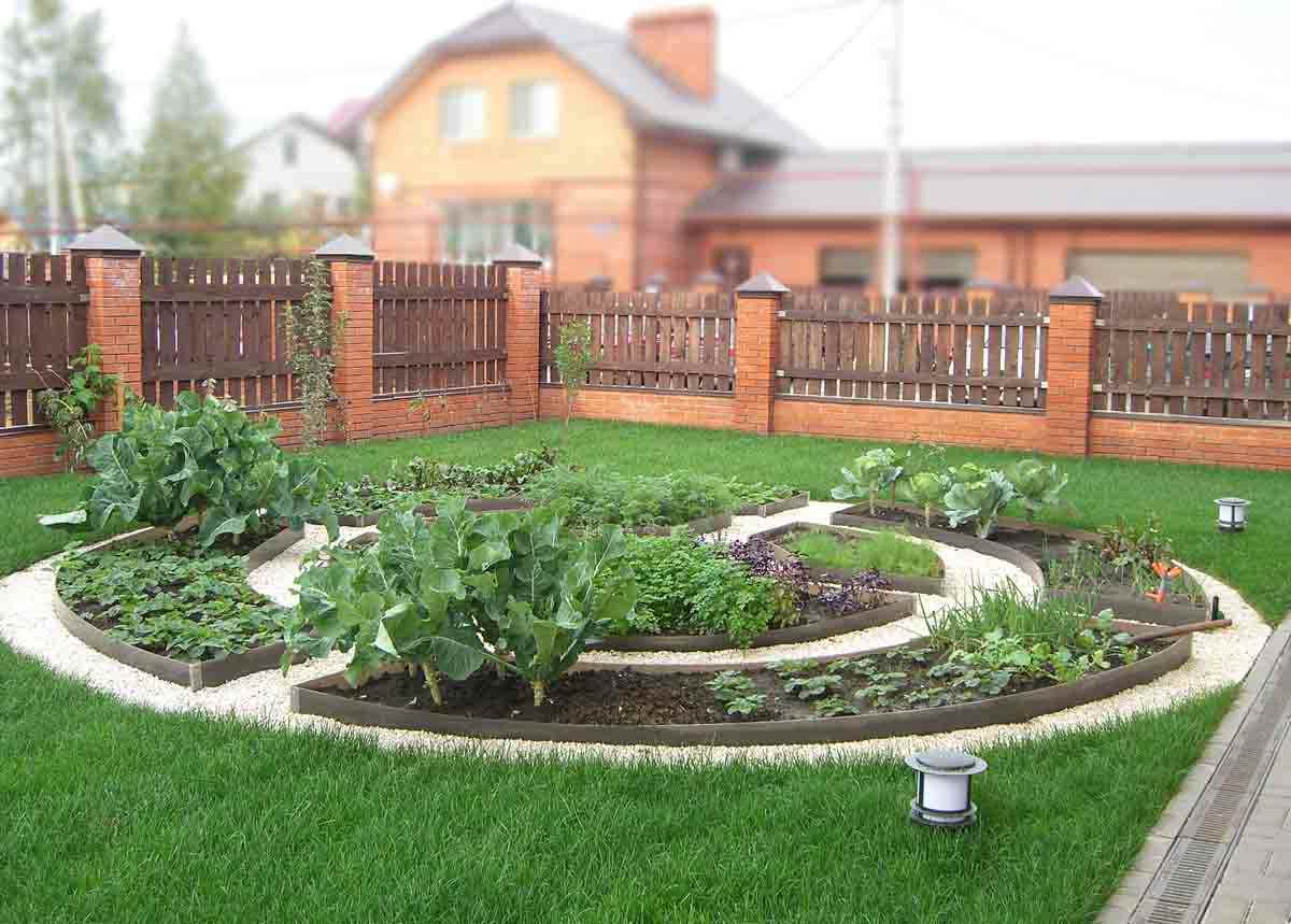 opzione di una decorazione leggera di un giardino in un cortile privato