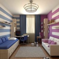 option bright interior rooms 12 sq.m photo