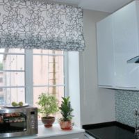 kitchen 6 sq. meters curtains