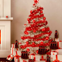 decorare l'albero di Natale nelle idee del 2018