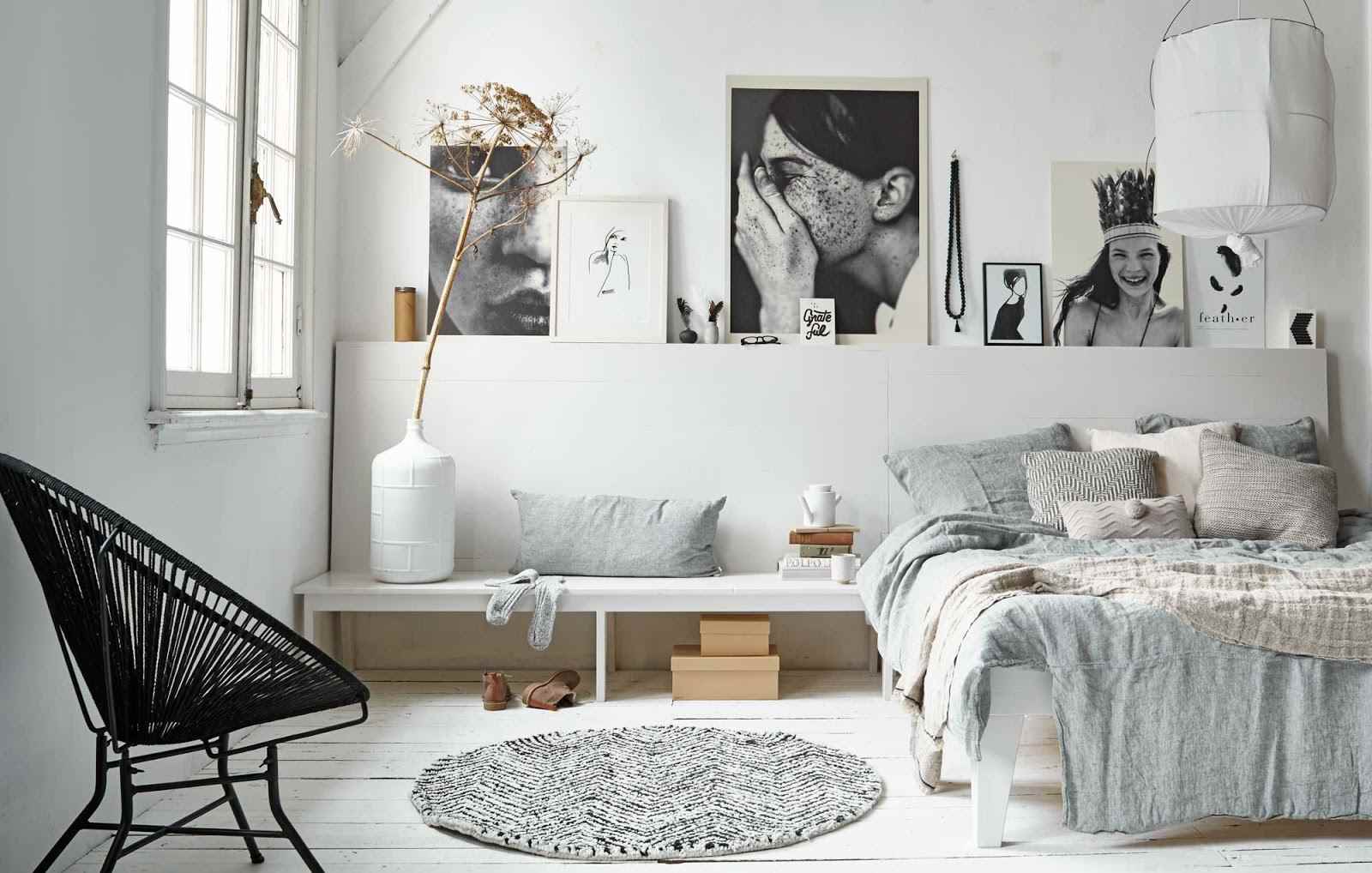 an application of light Scandinavian style in design