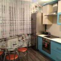 Un esempio di un arredamento cucina leggera di 10 mq n serie 44 foto