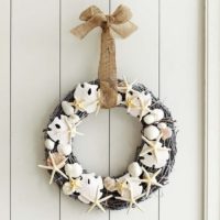 wreath hiasan shell