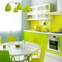 cucina design con finestra interno calce