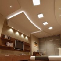 idee camera da letto design soffitto