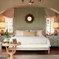 klasični dizajn male spavaće sobe