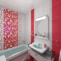 design delle piastrelle del bagno