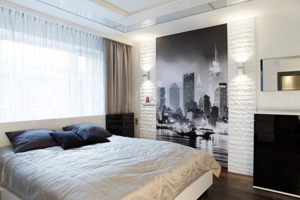 chambre design murale