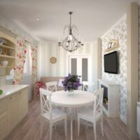 cuisine design 6 m² provence