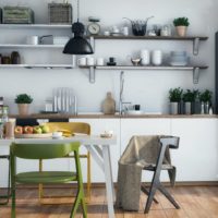 Scandinavian style kitchen