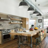 kitchen design without upper hanging cupboards photo