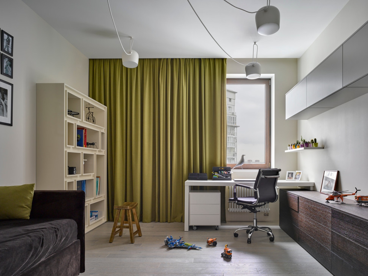 intérieur de la chambre des enfants