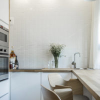 mala kuhinja dizajn interijera fotografije