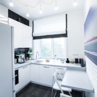 fotografija dizajna interijera male kuhinje