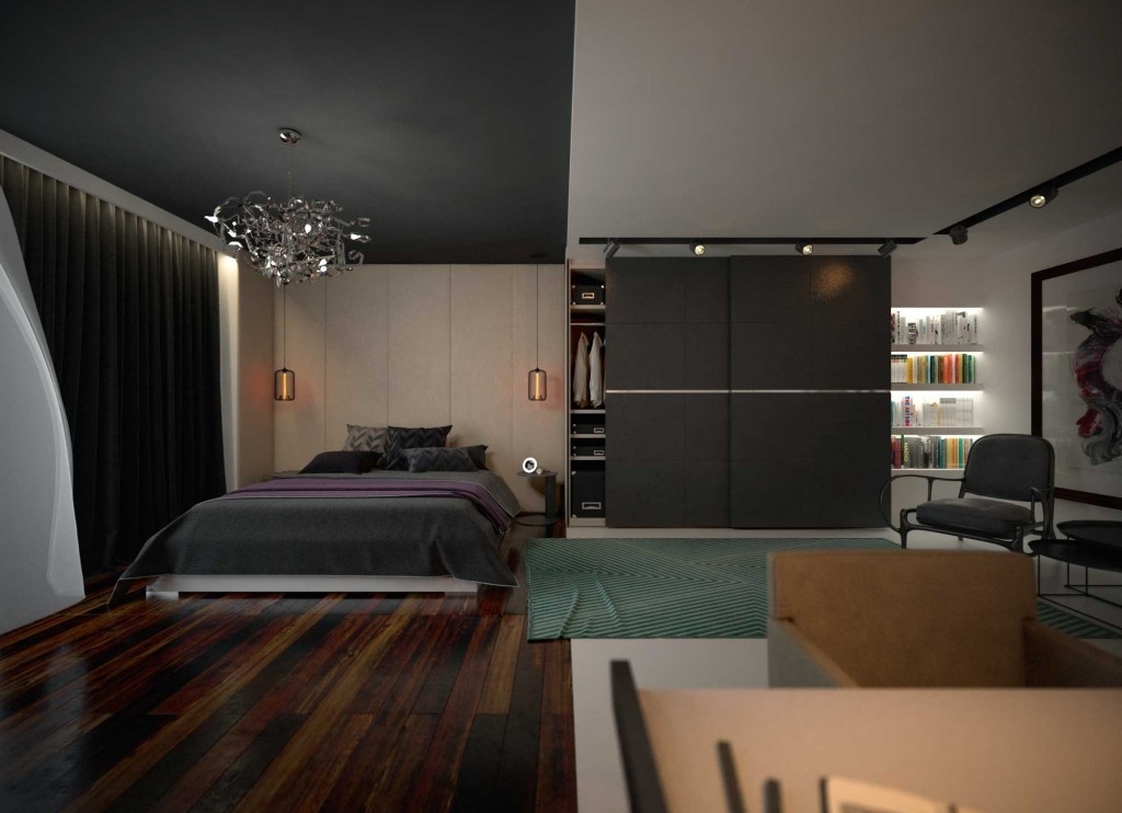 one-room apartment design