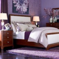 petite chambre design lilas