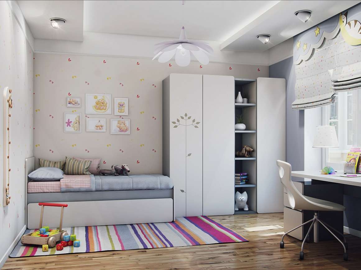 chambre d'enfants pour une fille