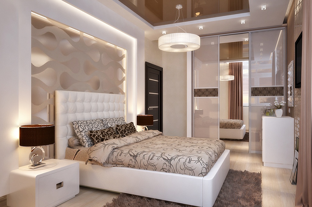 chambre beige