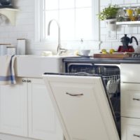 kitchen without upper cabinets photo