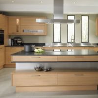 dapur di idea-idea warna beige