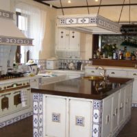 Foto dapur gaya Provence