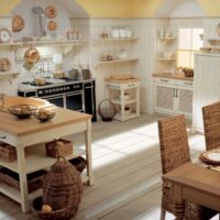 idee di design cucina in stile country