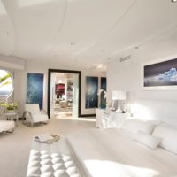 decorazione del soffitto nel design idee camera da letto