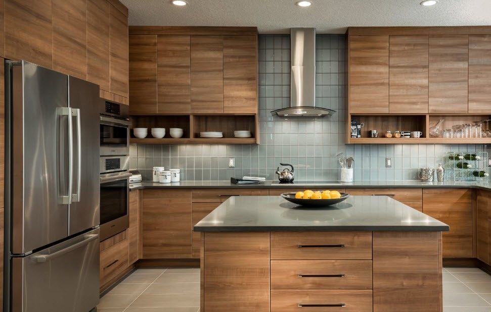 tile design in the kitchen