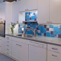 tile in the kitchen interior photo