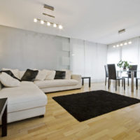 suspended ceiling in the living room