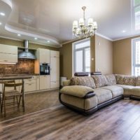 ceiling in the living room