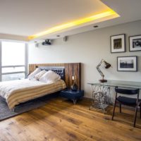 stylish ceiling in the bedroom