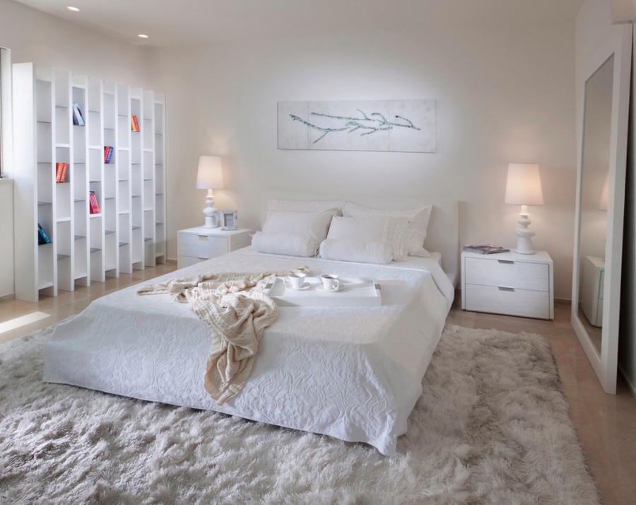 white bedroom