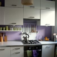 white kitchen set interior