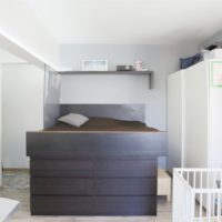 chambre d'enfant dans l'exemple de décoration de chambre