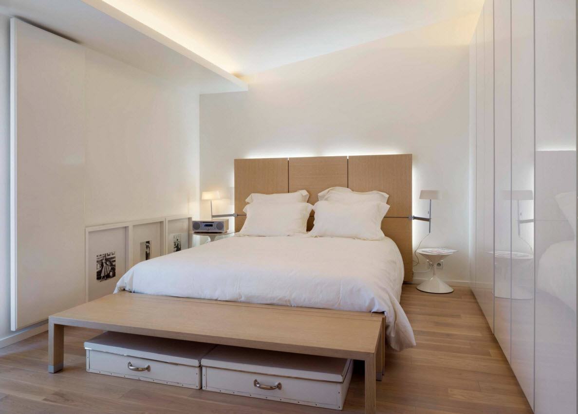 chambre de style moderne 9 m²