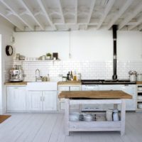 idea foto reka bentuk dapur ringan