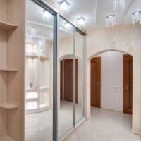 entrance hall in an apartment in a panel house decor