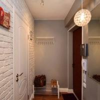 entrance hall in an apartment in a panel house