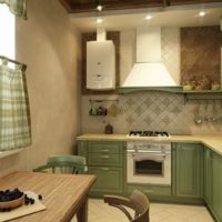 rectangular kitchen photo design