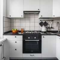 rectangular kitchen photo interior