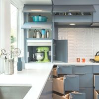 idee di design cucina rettangolare