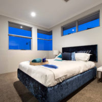 pravokutna spavaća soba 16 kvadratnih metara dizajn