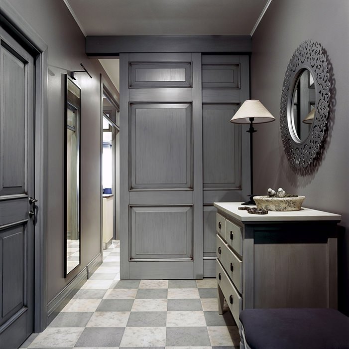 porcelain tile entryway design