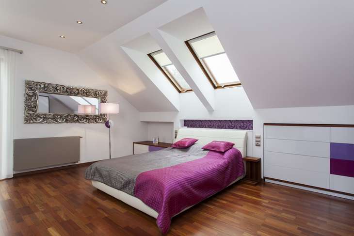 attic bedroom